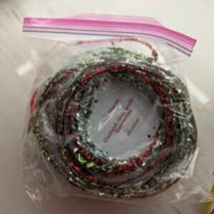 Crate & Barrel Glitter Garland